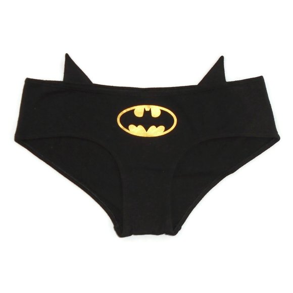 DC Comics Other - Batman Panty NWOT Double Sided Bat Ears Medium